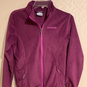 Columbia Purple Fleece Jacket